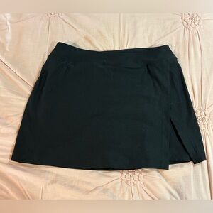 outdoor voices black tennis court skort